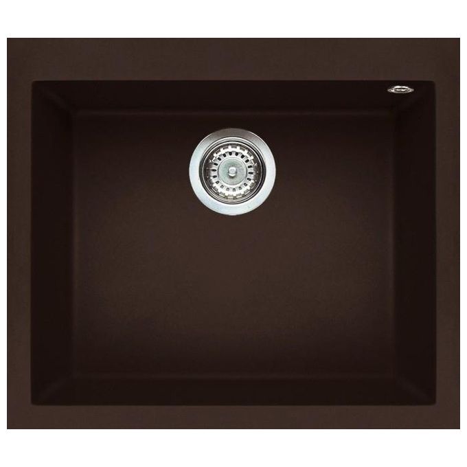 Elleci LMQ10578 Quadra 105 Lavello Metaltek 1 Vasca 57 cm Espresso