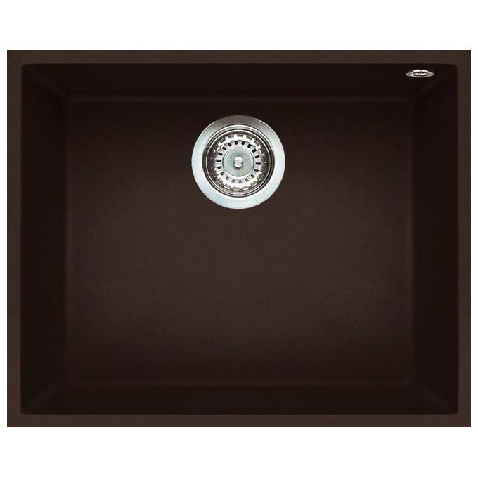 Elleci LMQ10578BSO Quadra 105 Lavello Metaltek 1 Vascsa 54 cm Espresso