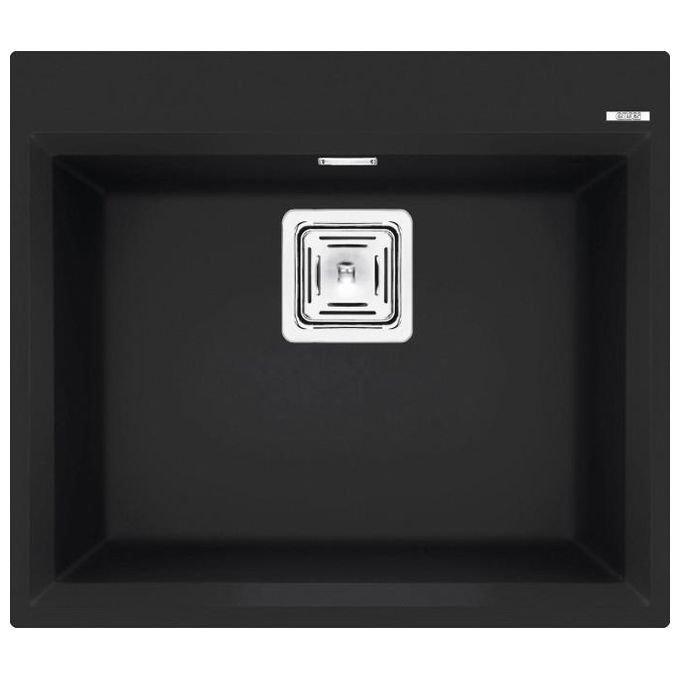 Elleci LGK10540 Karisma 105 Lavello Granitek 1 Vasca 57 cm Nero