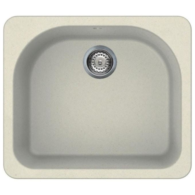ELLECI LGF18062BTP Fox 180 Lavello granitek 1 Vasca 60 cm Bianco antico