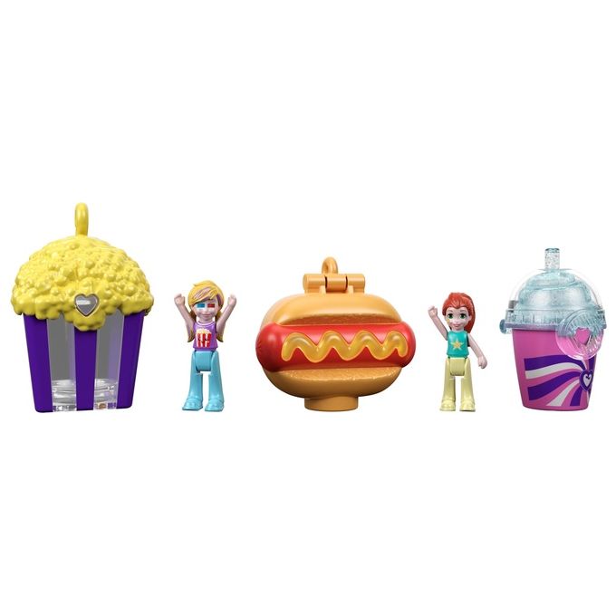 Mattel Polly Poket Cinema Popcorn