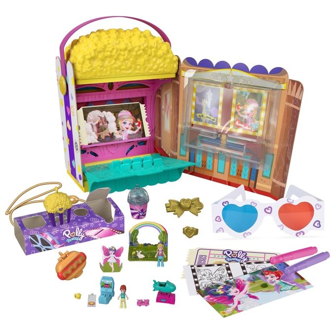 Mattel Polly Poket Cinema Popcorn