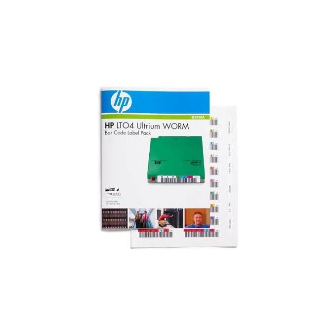 Hp confezione etichette per ultrium 4 worm