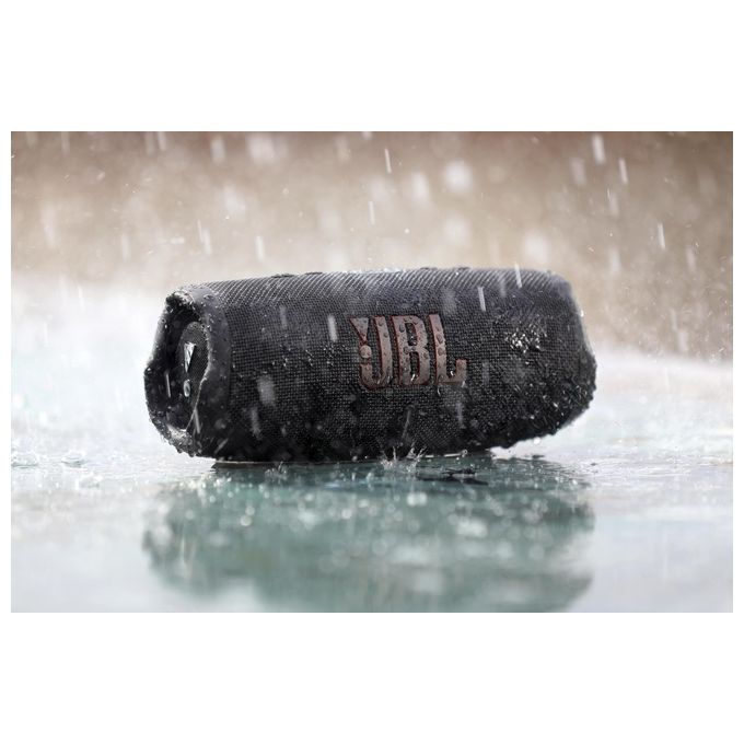 JBL Charge 5 Speaker Bluetooth Portatile Cassa Altoparlante Wireless Resistente ad Acqua e Polvere IPX67 Powerbank Integrato USB PartyBoost Bass Radiator Blu