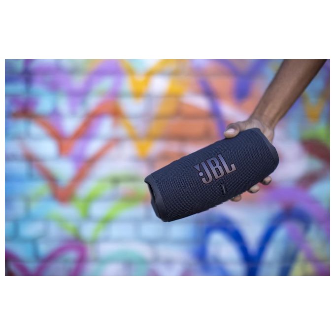 JBL Charge 5 Speaker Bluetooth Portatile Cassa Altoparlante Wireless Resistente ad Acqua e Polvere IPX67 Powerbank Integrato USB PartyBoost Bass Radiator Teal Verde Acqua