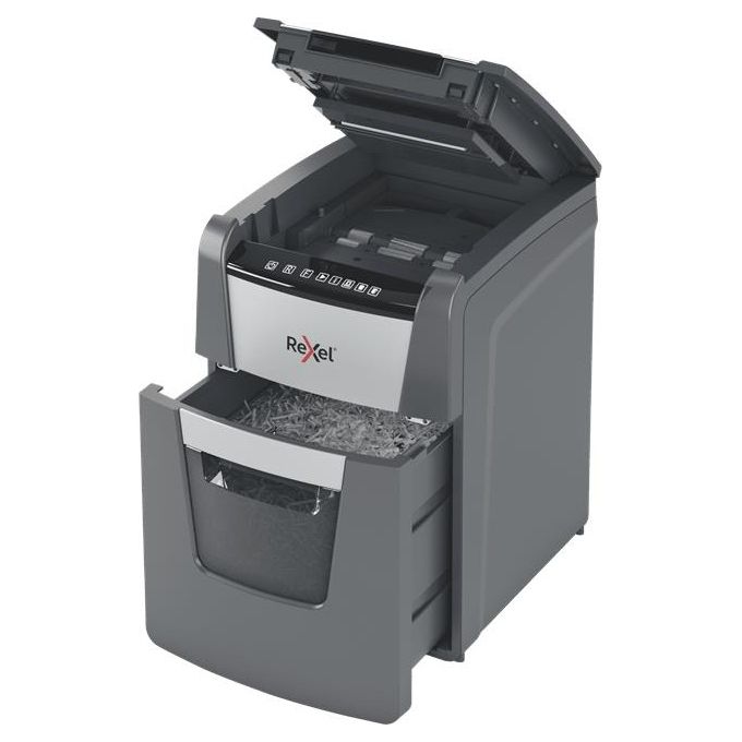 Rexel 2020100 Optimum Autofeed+ Distruggidocumenti Automatico 100 Fogli