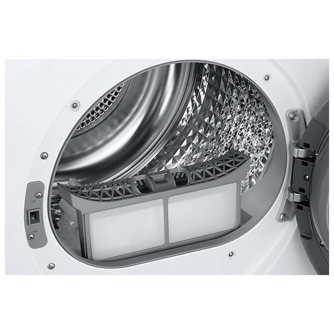 Samsung DV90T5240TW Asciugatrice a Pompa di Calore con AI Control e Capacita' di Carico di 9 Kg Classe Energetica A+++