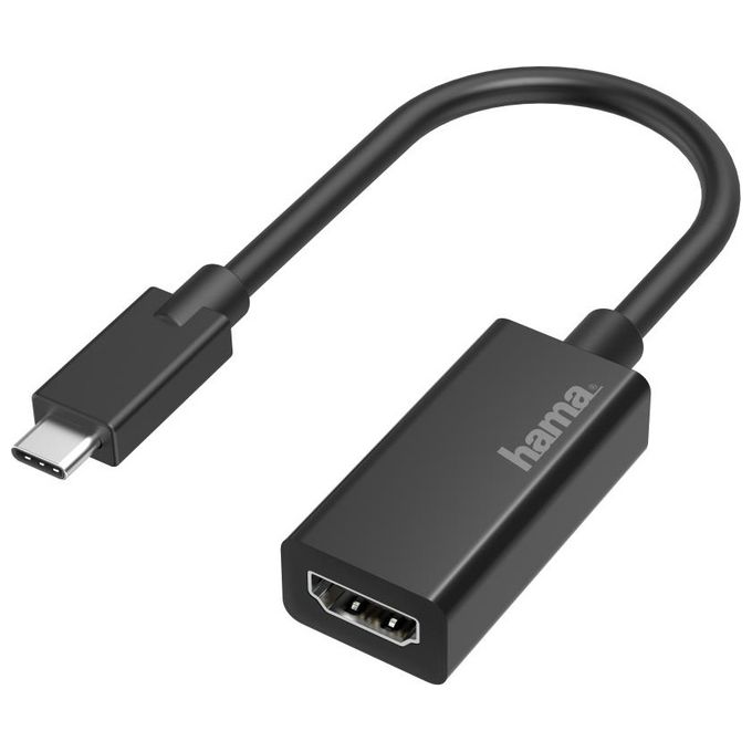 Hama Cavetto Adattatore Usb-C a Monitor-Tv