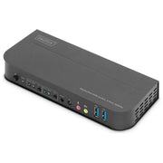 Digitus DS12850 Switch Kvm 2 Porte 4k60hz 2xDp In 1xDp-Hdmi Out