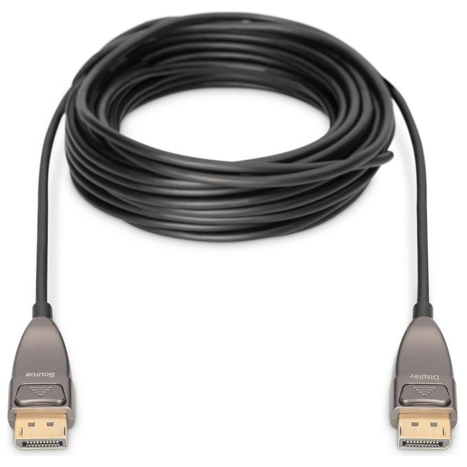 Digitus Cavo in Fibra Ottica Ibrido Displaypor Aoc Uhd 8K 15mt