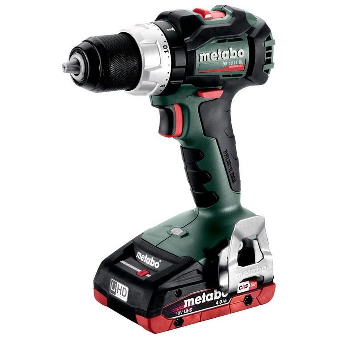 Metabo BS 18 LT BL Trapano Avvitatore a Batteria Valigetta in Plastica 18V 2x4Ah LiHD  ASC 55