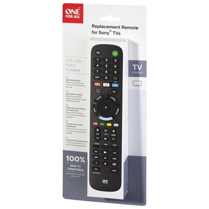 One For All Telecomando Sostitutivo per Tv Sony
