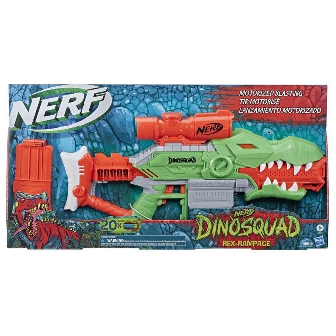 Hasbro Pistola Giocattolo Nerf Dino Rex Rampage