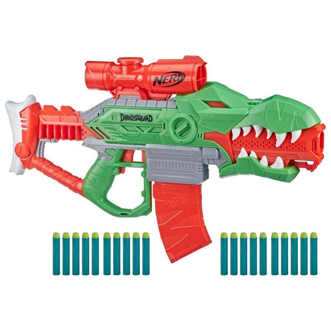 Hasbro Pistola Giocattolo Nerf Dino Rex Rampage