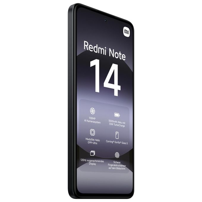 Xiaomi Redmi Note 14 Midnight Black 6.67'' 6gb-128gb