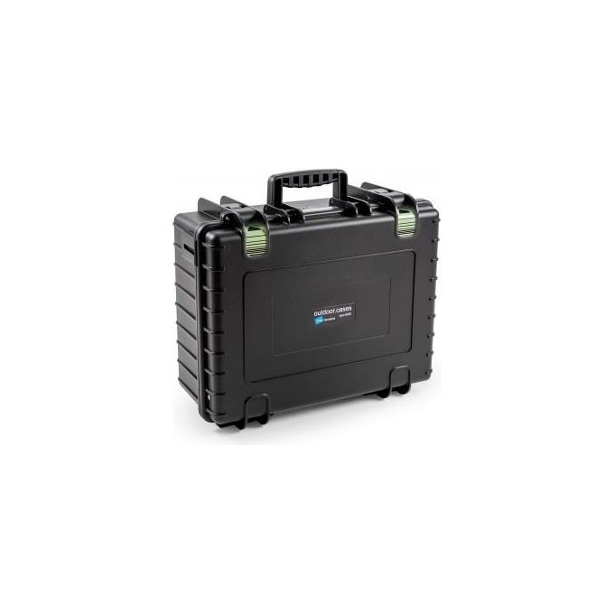 BandW 6000-B-MED Valigetta Custodia Rigida Kit di Emergenza Medica Impermeabile IP67 Polipropilene Temperatura -30 a 80 °C colore Nero