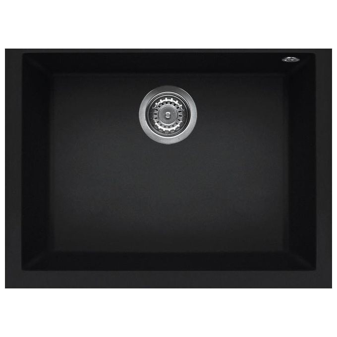 Elleci LKQ11086 Quadra 110 Lavello Keratek 1 Vasca  61 cm Nero