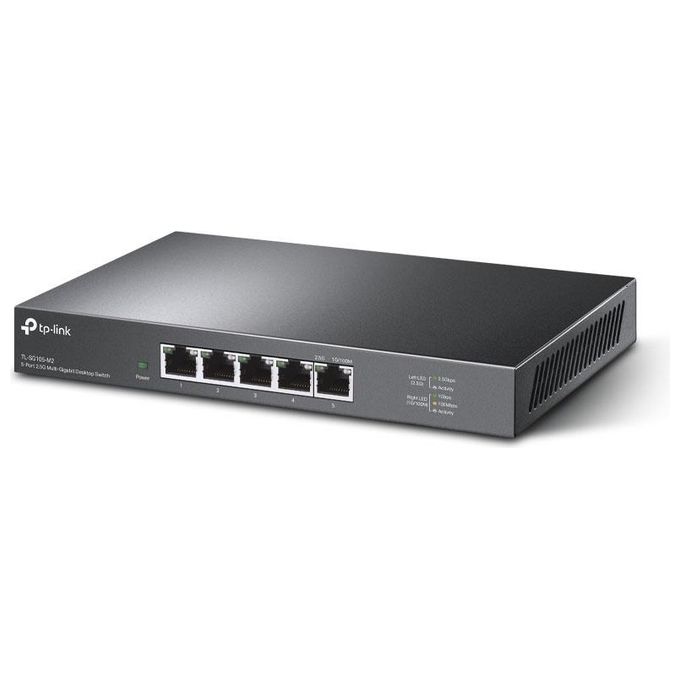 TP-Link TL-SG105-M2 Switch di Rete Non Gestito Gigabit Ethernet 10-100-1000 Nero