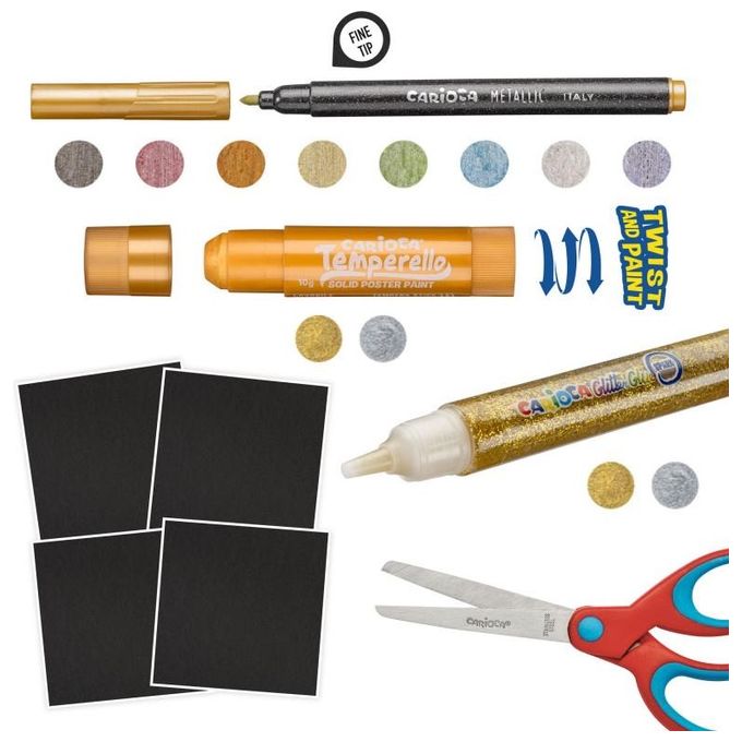 Carioca KIT_ Metallic Pop Up Creator