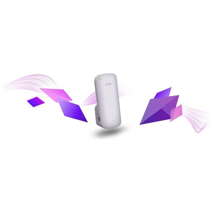 D-Link DAP‑X1860 Ripetitore di Rete Bianco 100-1000 Mbit-s