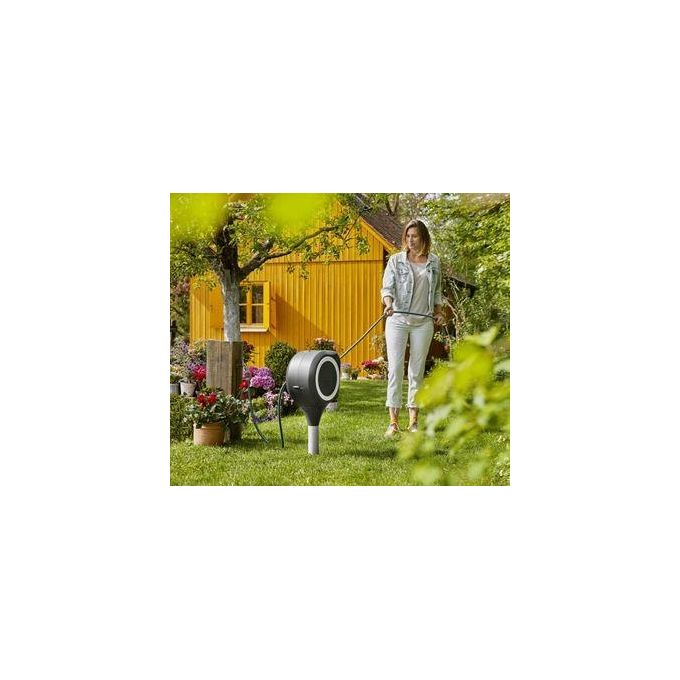 Gardena Avvolgitubo da Giardino RollUp S Bianco 15mt