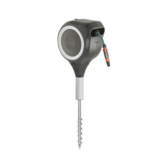 Gardena Avvolgitubo da Giardino RollUp S Bianco 15mt