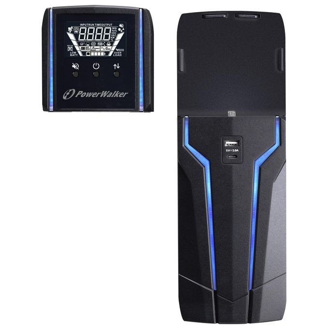 PowerWalker VI 1500 GXB IEC Gruppo di Continuita' (UPS) A Linea Interattiva 1.5 kVA 900 W 8 Prese AC