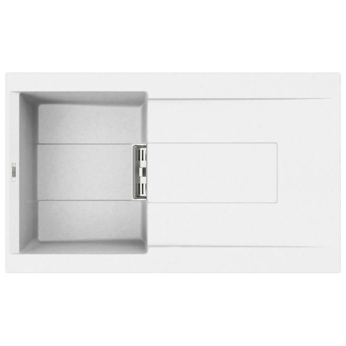 Elleci LKI40096SMT Smart 400 Lavello Keratek gocciolatoio reversibile 1 Vasca 86 cm
