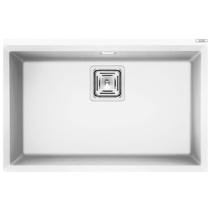 Elleci LKK12096 Karisma 120 Lavello Keratek 1 Vasca 70 cm Bianco
