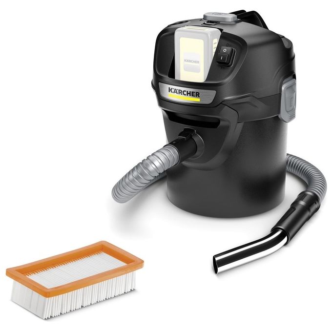 Karcher Aspiracenere a Batteria 18 V AD 2 Battery Set
