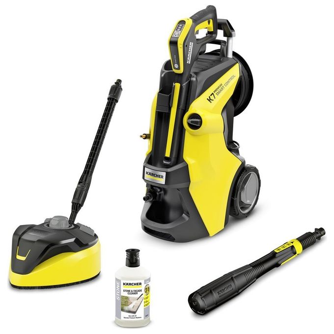 Karcher K7 Premium Smart Control Home Idropulitrice a Freddo Collegata alla App con Bluetooth Avvolgitubo e Lavasuperfici Inclusi