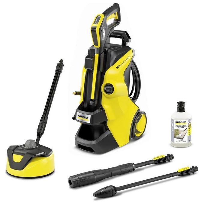 Karcher K 5 Power Control Home Idropulitrice a Freddo 145 Bar Resa per Area 40mq Integrata con App Lavasuperfici e Detergente Inclusi