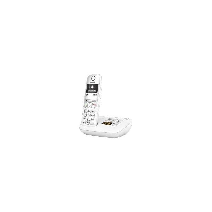 Gigaset A690A Cordless Display 2'' Vivavoce Rubrica Segreteria Telefonica Bianco