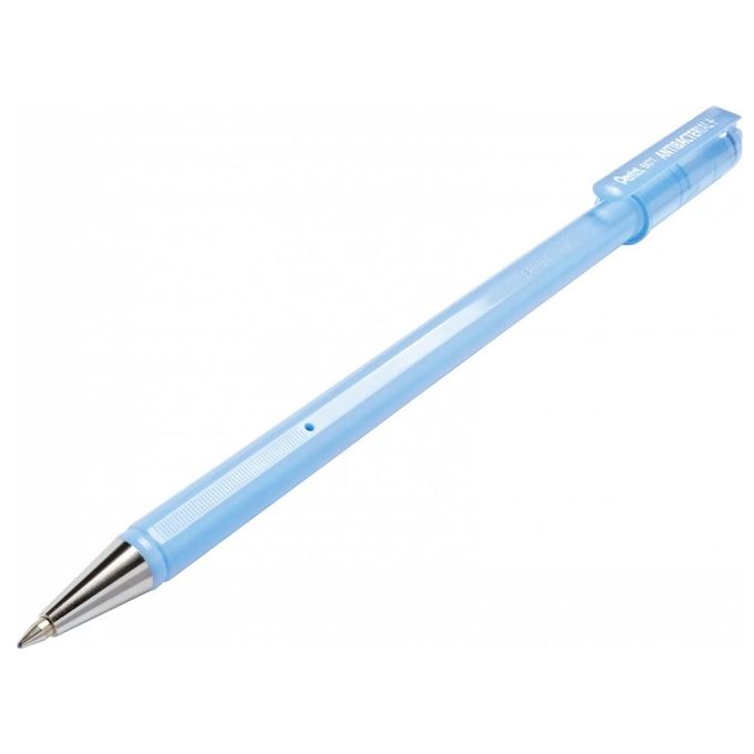 Pentel Confezione 12 Penne Superb Antibacterial+ Blu