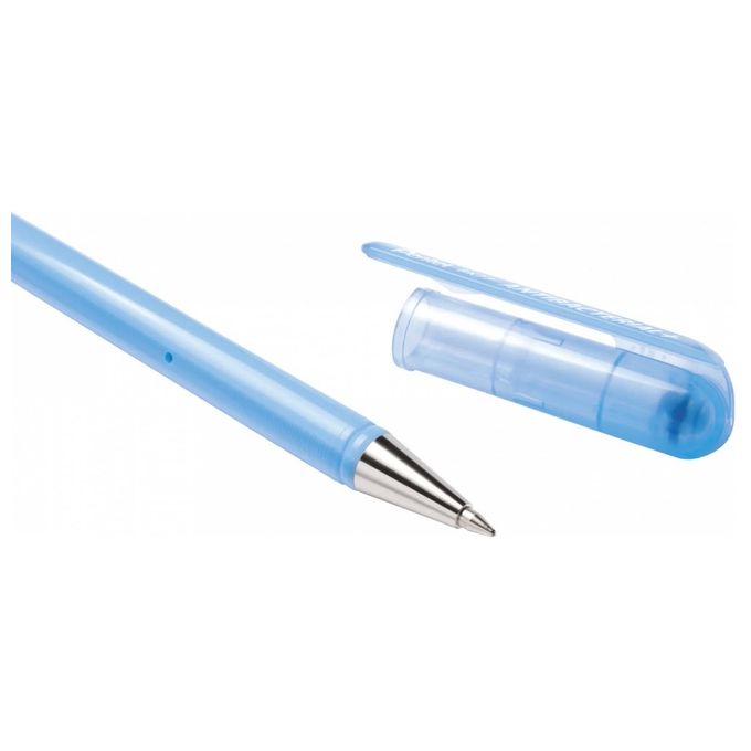 Pentel Confezione 12 Penne Superb Antibacterial+ Blu