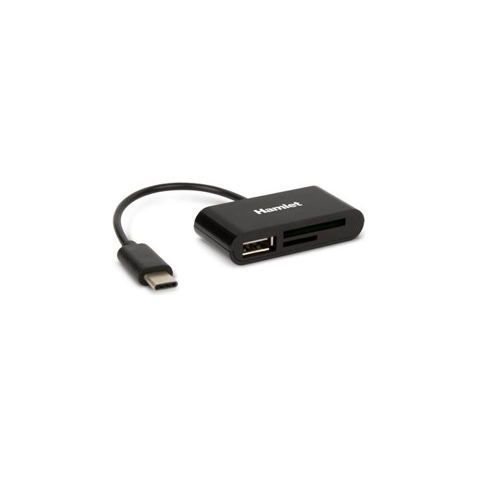 Hamlet Lettore Memorie SD-Micro SD Usb c