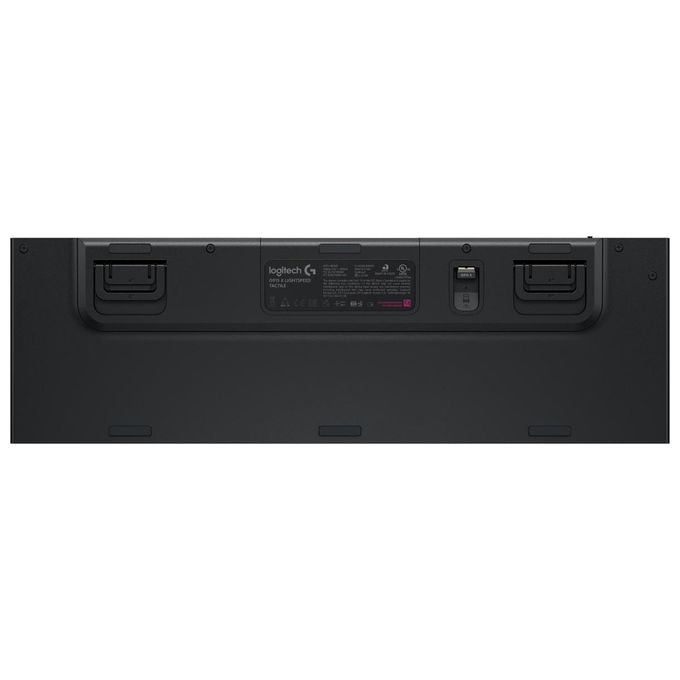 Logitech G G915 X LIGHTSPEED Tastiera gaming wireless a profilo ribassato copritasti in PBT bicomponente tasti completamente programmabili switch GL Brown Tactile - PC-Mac ITA QWERTY - Nero
