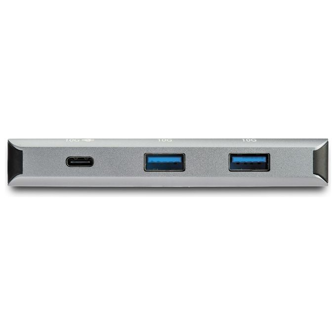 Startech Hub Usb-C a 4 Porte con Power Delivery 10Gbps 3 Usb-A e 1 Usb-C
