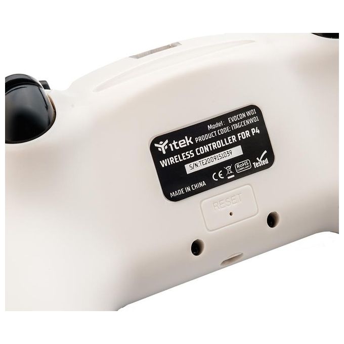 ITek EVOCON ADV W01 Mimetico-Bianco Bluetooth-Usb Gamepad PlayStation 4 Playstation 3 Tablet Pc