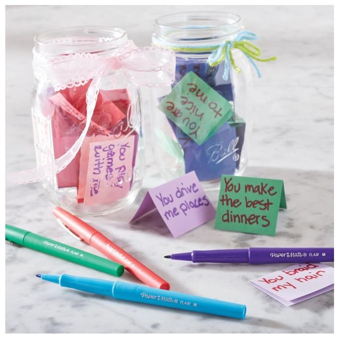 Papermate Confezione 16 Penne Punta in Fibra Flair Assortite