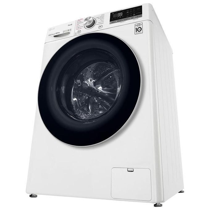 LG F4WV710S1E Lavatrice Carica Frontale Direct Drive  AI DD Classe energetica A Capacita' di carico 10,5 Kg Centrifuga 1400 giri Motore Inverter TurboWash 360 Vapore Wi-Fi