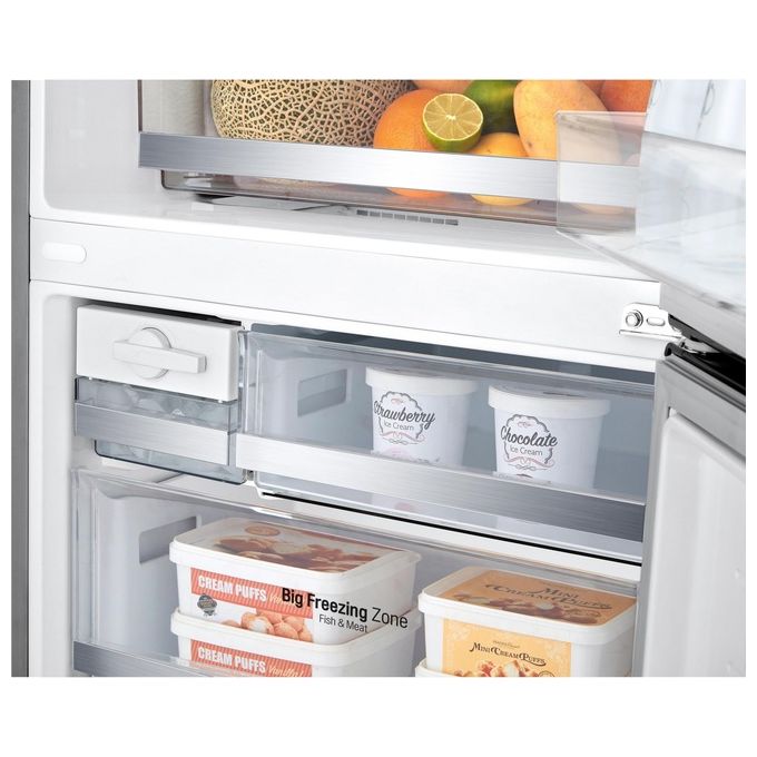 LG GBB567PZCMB Frigorifero Combinato Total No Frost 462 Litri 70cm Classe Energetica E Door and Linear Cooling Wi-Fi Acciaio Inox