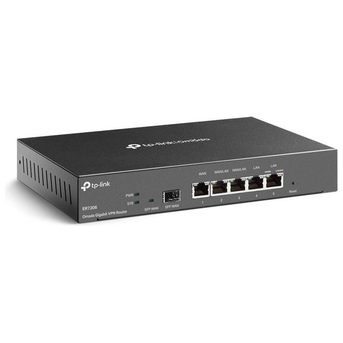Tp-Link TL-ER7206 Router Cablato Gigabit Ethernet Nero