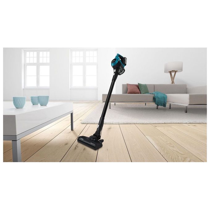 Bosch Serie 6 BBS611LAG Scopa Elettrica Senza Sacchetto 0.3 Litri Blu