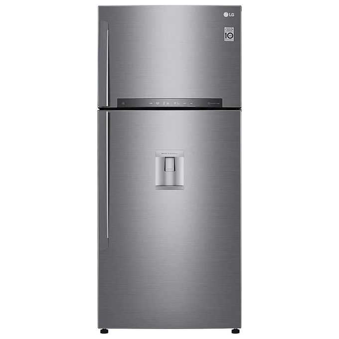 LG GTF916PZPYD Frigorifero Doppia Porta Capacita' 592 Litri Classe energetica E (A++) No Frost Sistema MultiFlow Larghezza 86 cm Altezza 184 cm Inox Premium