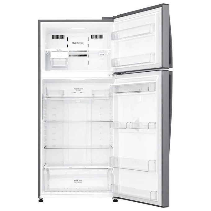 LG GTF916PZPYD Frigorifero Doppia Porta Capacita' 592 Litri Classe energetica E (A++) No Frost Sistema MultiFlow Larghezza 86 cm Altezza 184 cm Inox Premium