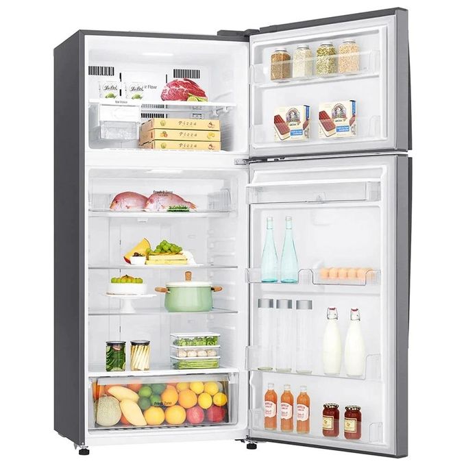 LG GTF916PZPYD Frigorifero Doppia Porta Capacita' 592 Litri Classe energetica E (A++) No Frost Sistema MultiFlow Larghezza 86 cm Altezza 184 cm Inox Premium