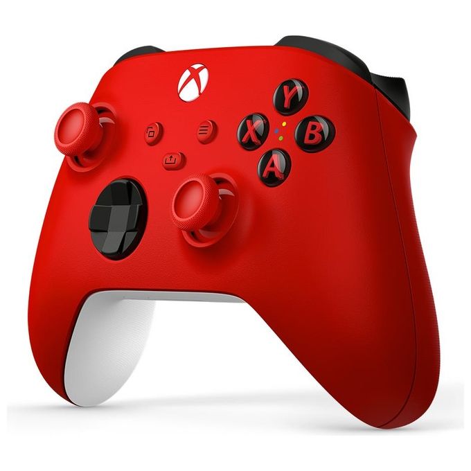 Microsoft Pulse Red Rosso Bluetooth-Usb Gamepad Analogico-Digitale per Xbox-Xbox One-Xbox Series S-Xbox Series X