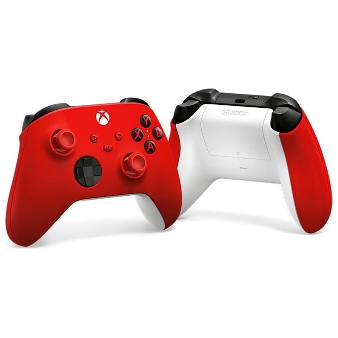 Microsoft Pulse Red Rosso Bluetooth-Usb Gamepad Analogico-Digitale per Xbox-Xbox One-Xbox Series S-Xbox Series X