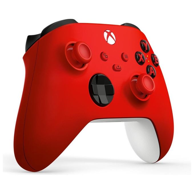 Microsoft Pulse Red Rosso Bluetooth-Usb Gamepad Analogico-Digitale per Xbox-Xbox One-Xbox Series S-Xbox Series X